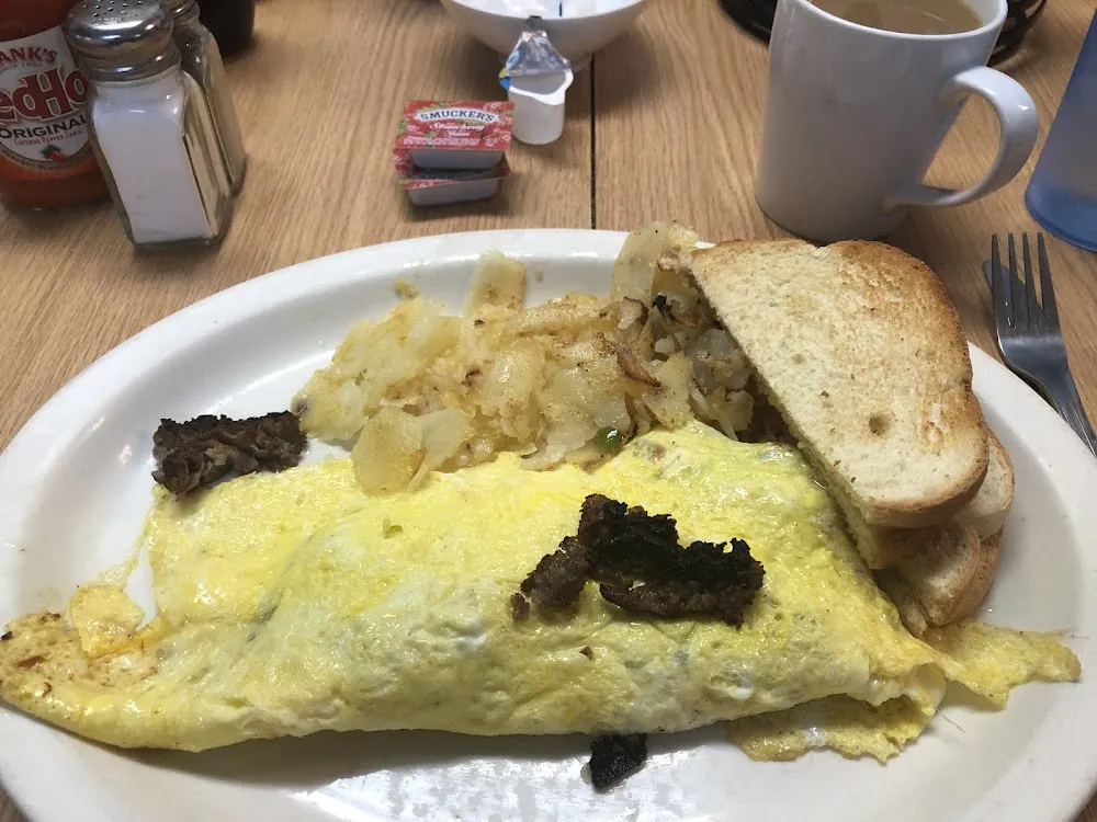 Philly Cheese and Steak Omelette
